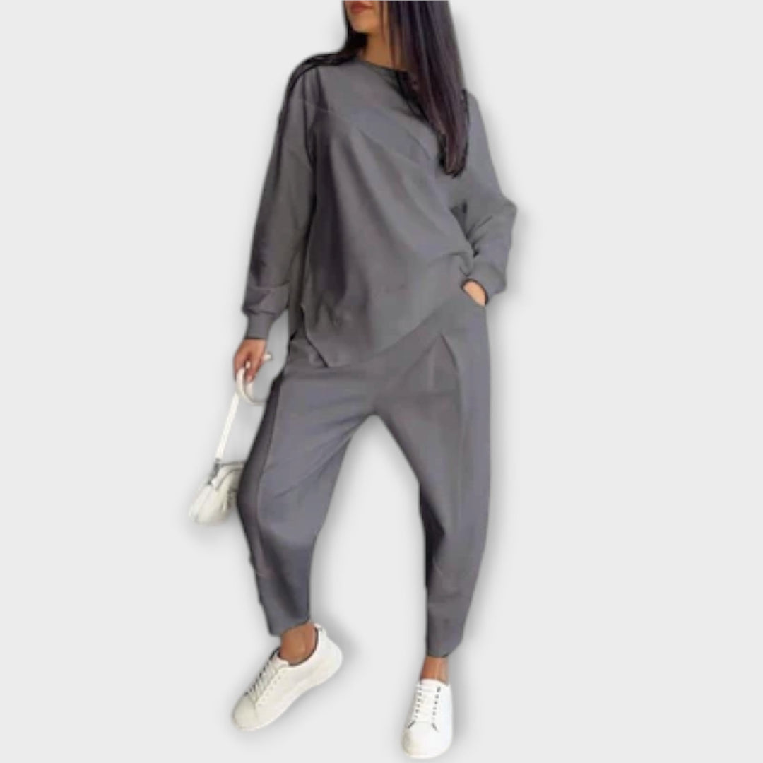 Audrey - Conjunto Casual de Dos Piezas