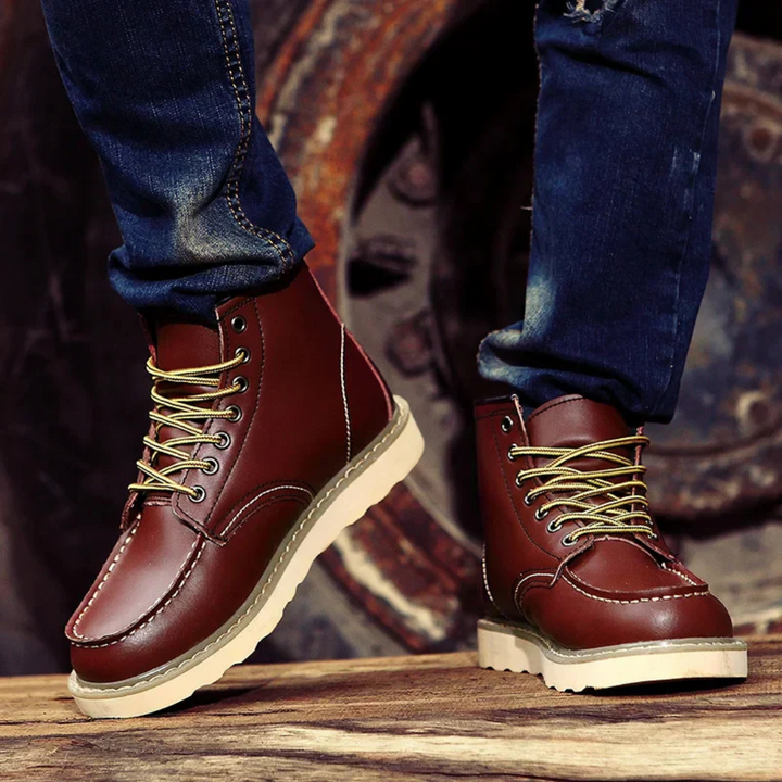 Cole™ | Botas de cuero vintage