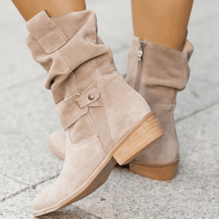 Janela | Botas de Suede