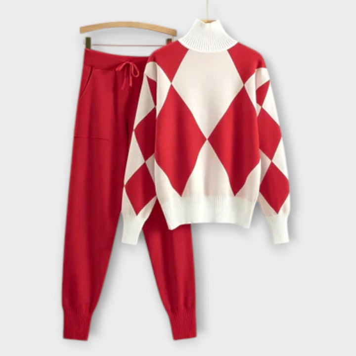 Laura - Conjunto Elegante de Dos Piezas