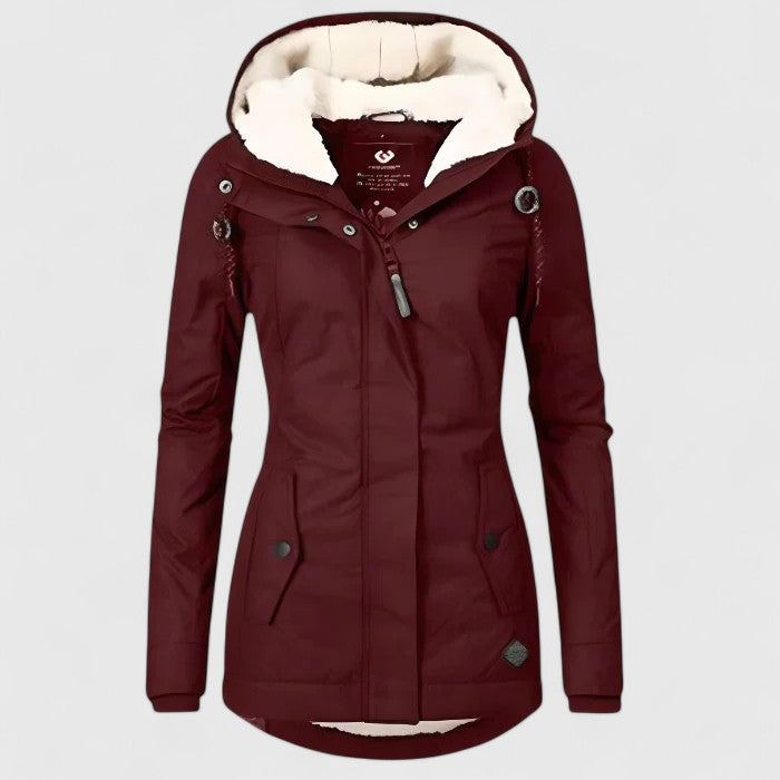 Amelie™ | Chaqueta de invierno impermeable con capucha