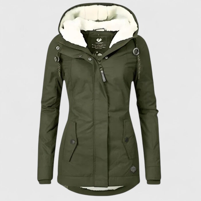 Amelie™ | Chaqueta de invierno impermeable con capucha