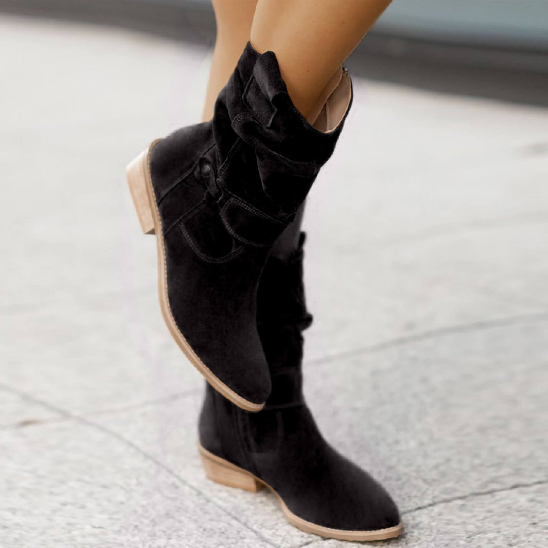 Janela | Botas de Suede