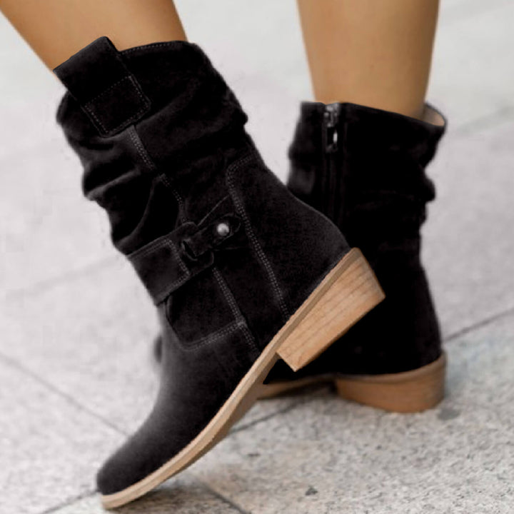 Janela | Botas de Suede