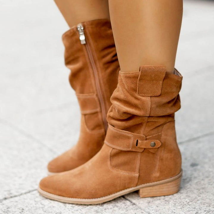 Janela | Botas de Suede