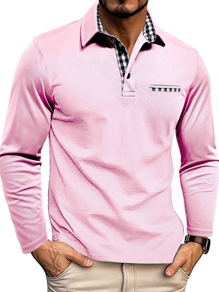 Miguel™ | Camiseta polo de manga larga