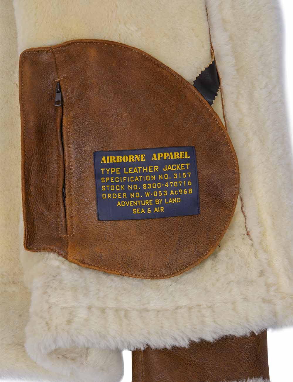 Aron™ | Chaqueta Bomber con Capucha de Piel